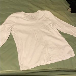 St. John’s bay white tshirt